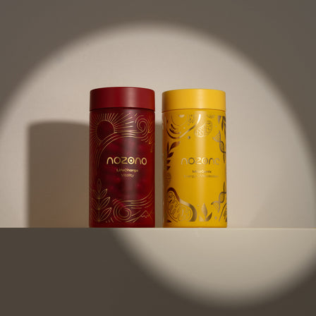 NOZONO Longevity Foundation Duo – coffret LifeCharge et MitoGenix pour une vitalité durable